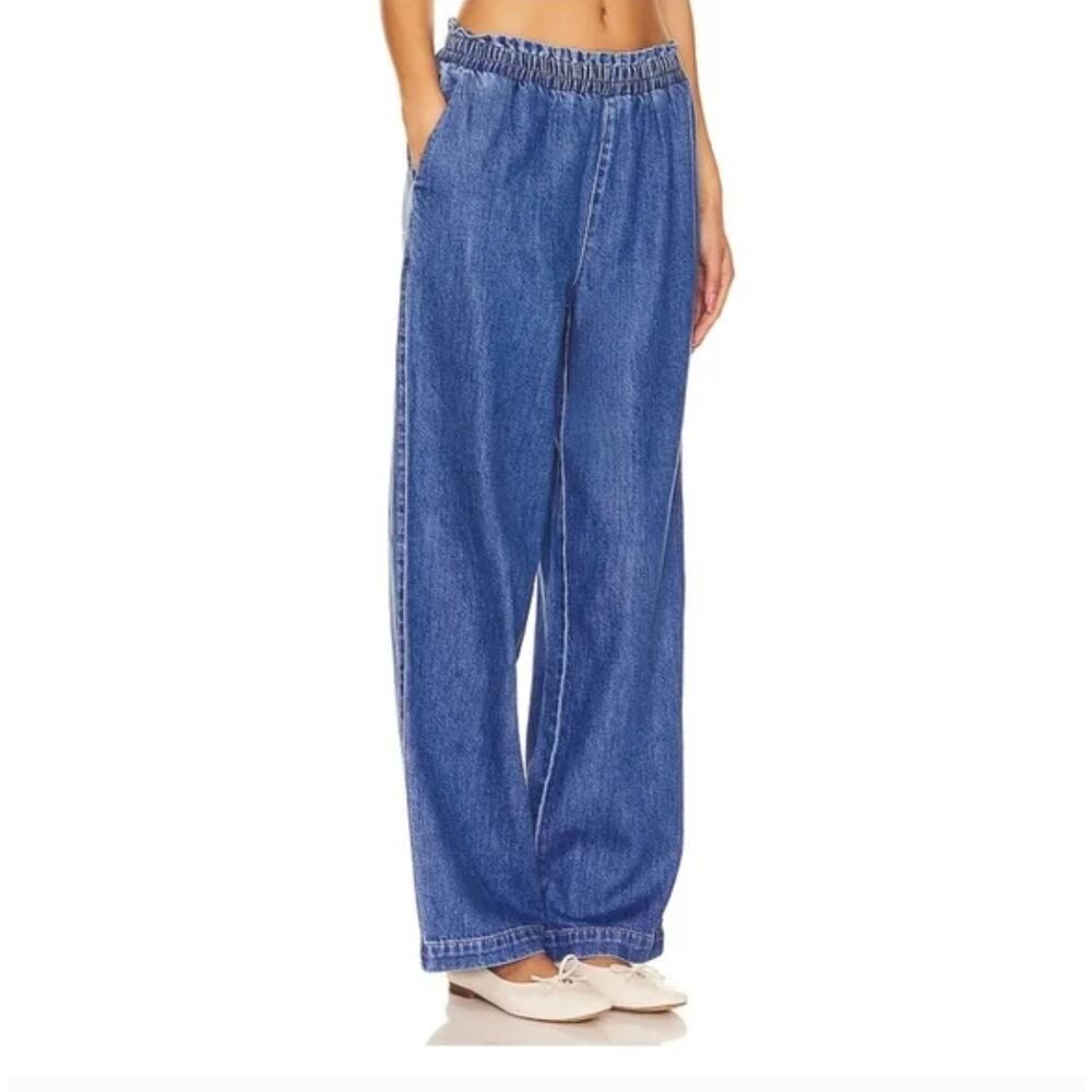 LNA Santo Denim Pant in True Blue XS
